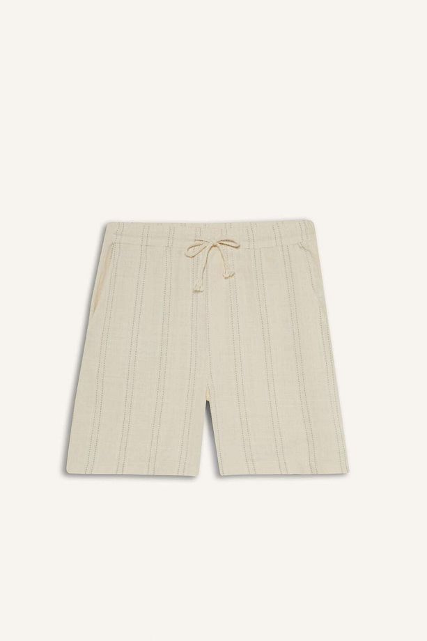 Relax Fit Pamuklu Bermuda Şort E1735AX25SM - 1