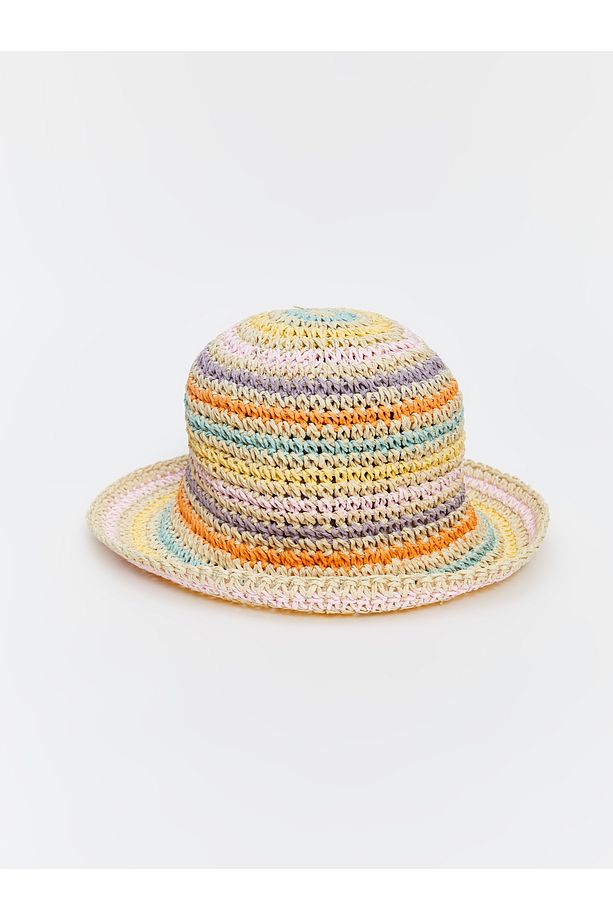LCW ACCESSORIES Kız Çocuk Hasır Şapka - 2