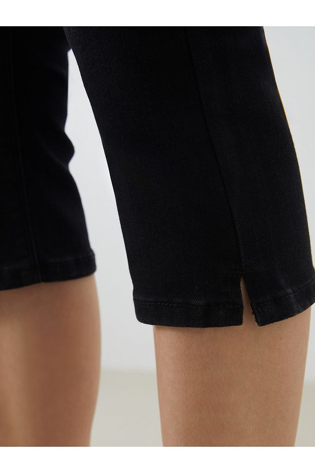 Bermuda Fit Kadın Jean Şort - 3