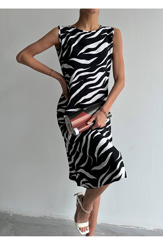 قالب عادي من مزيج القطن المزخرف # 7550 - 4