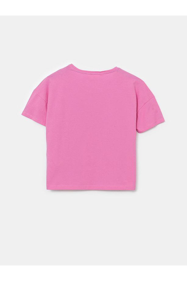Bisiklet Yaka Baskılı Kadın Şortlu Pijama Takımı - 8
