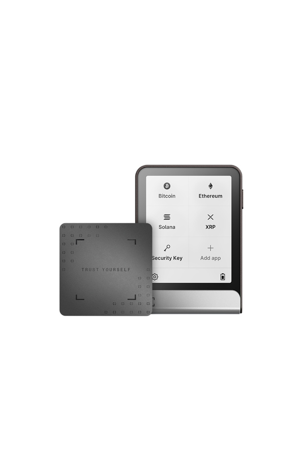 Flex Grafit Kripto Donanım Cüzdanı + Recovery Key - 1