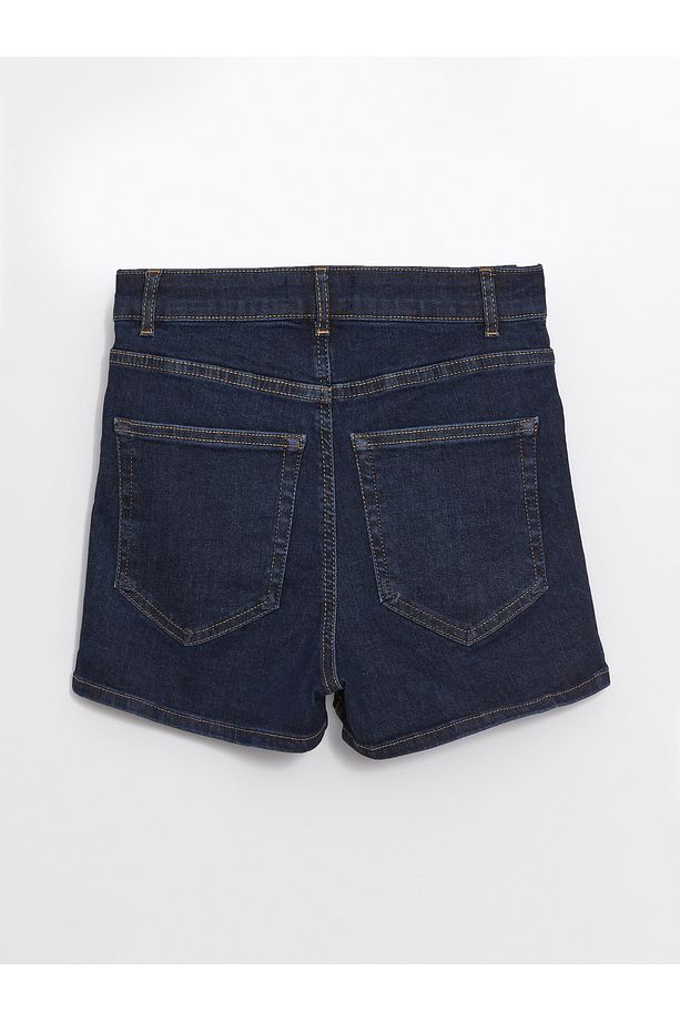 Dar Fit Kadın Jean Şort - 6