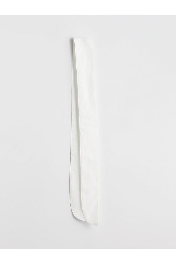 Kruvaze Yaka Poplin Mini Elbise - 6