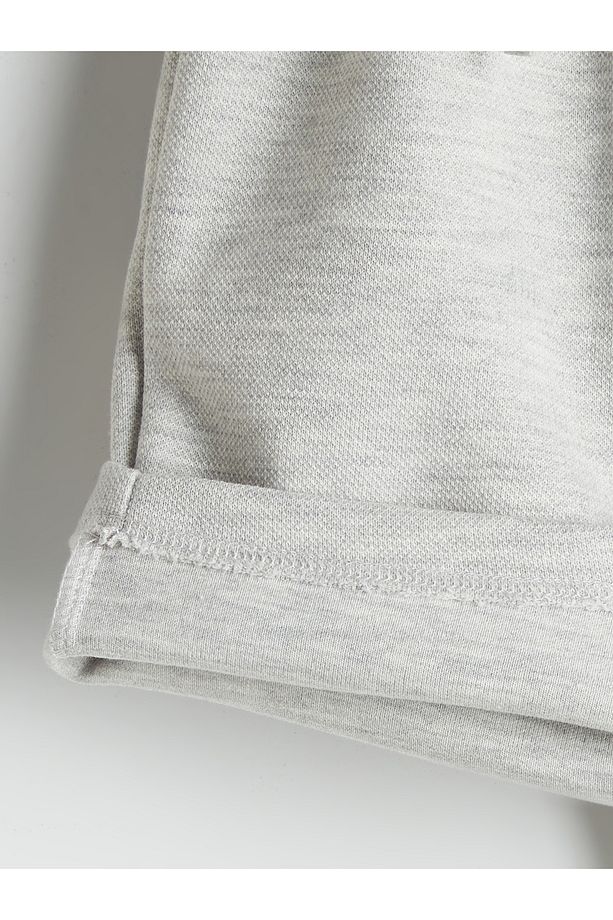 Beli Lastikli Basic Erkek Çocuk Şort - 5