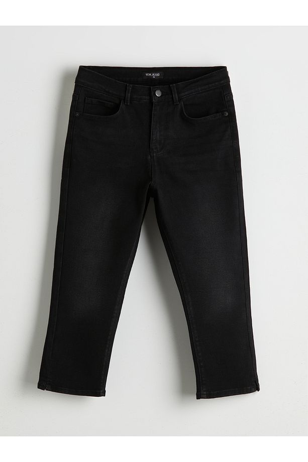 Bermuda Fit Kadın Jean Şort - 5