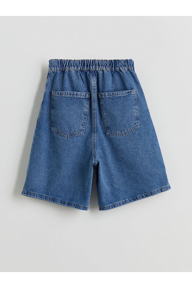 Bermuda Fit Kadın Jean Şort - 6