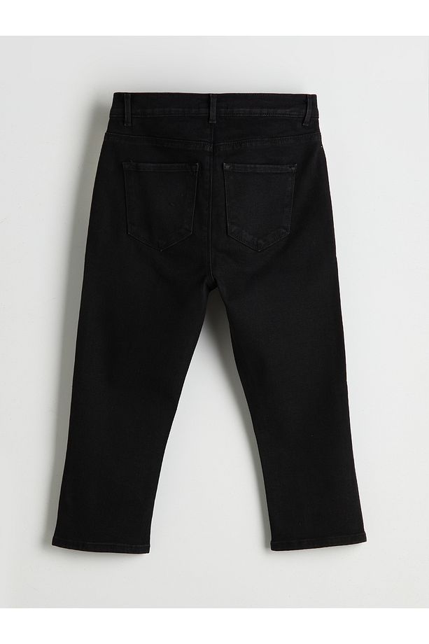 Bermuda Fit Kadın Jean Şort - 6