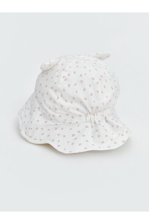 Kulak Detaylı Kız Bebek Bucket Şapka - 5