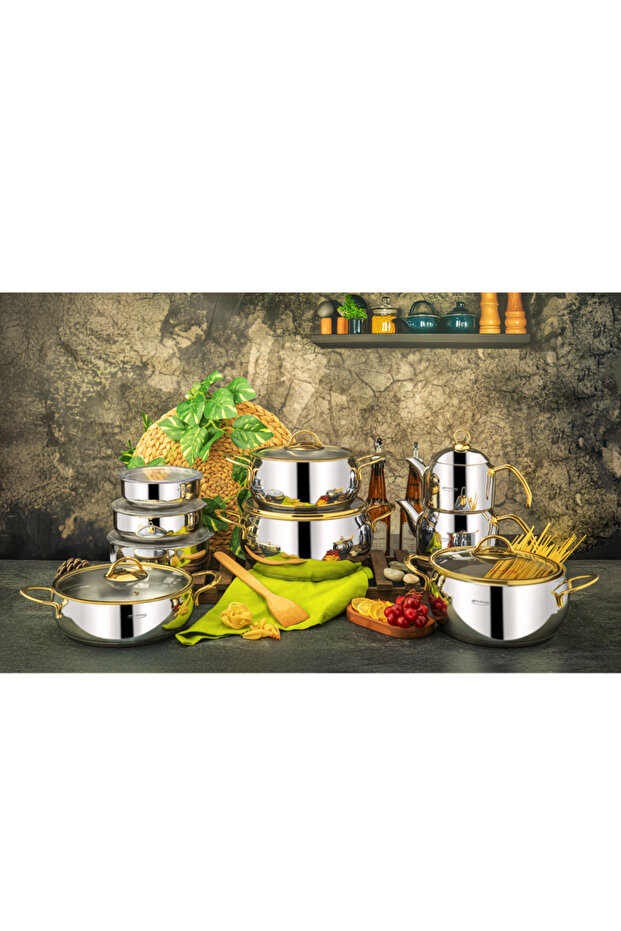 17 Parça Çelik Çeyiz Seti - 1