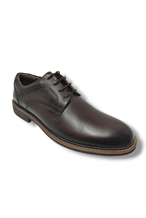 2141-24 Genuine Leather Heel Sole Men's Shoes