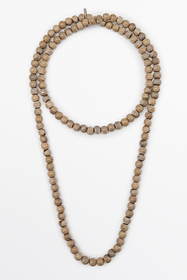 Seramik boncuklu kolye - 1