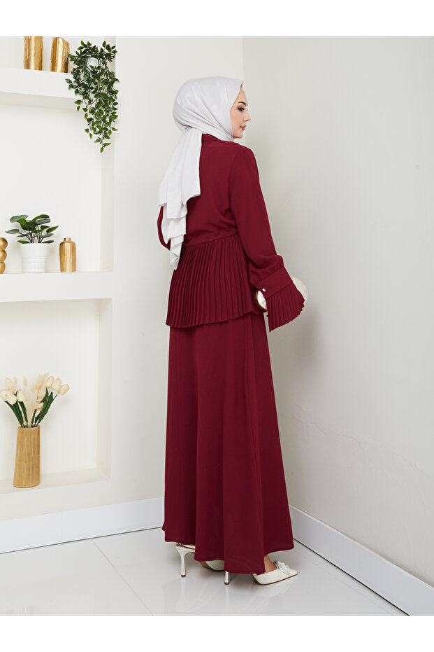 Skirted Patterned Detailled Tesstur Set - 7