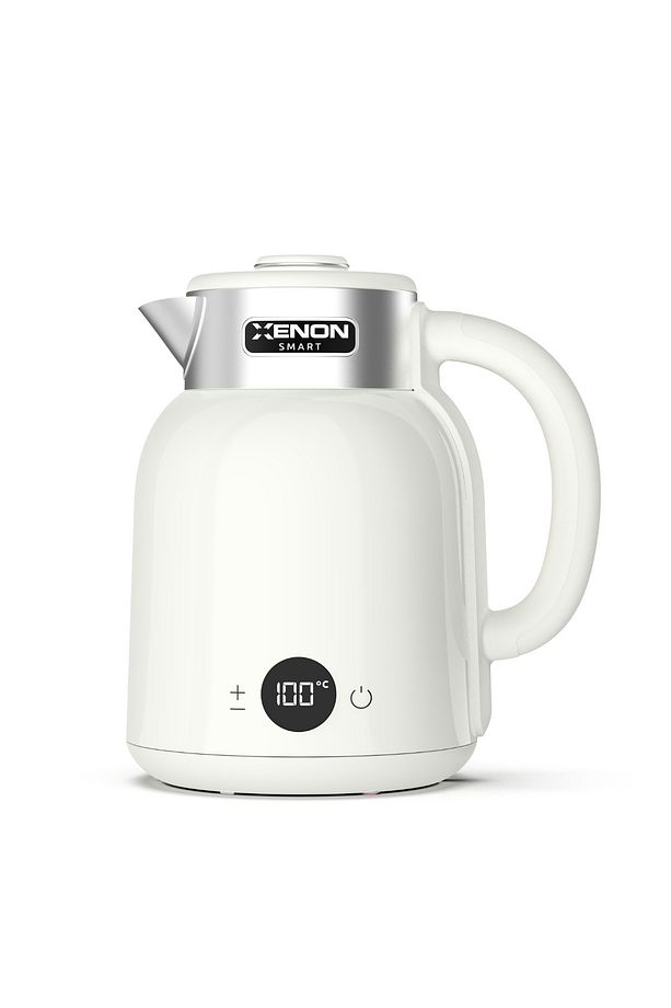 Akıllı Kettle Çelik 1.5 Lt Wi-fi 2200 W App Ile Kontrol Sesli Asistan Destekli Su Isıtıcı Krem X7101 - 1