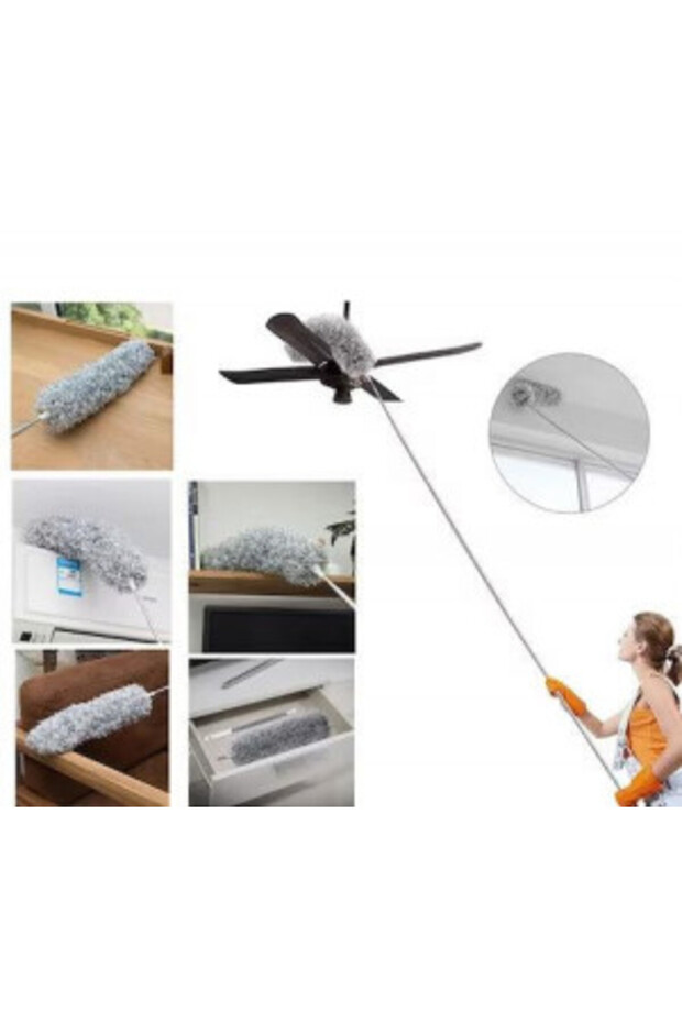 Extendable microfiber duster, 280 cm - 6