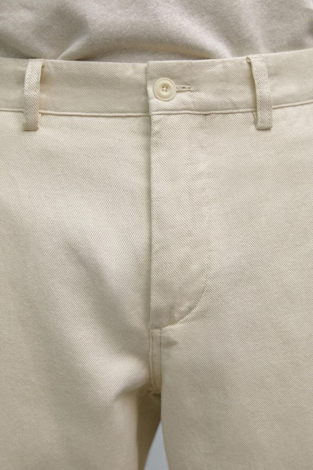 Tapered fit pantolon - 4