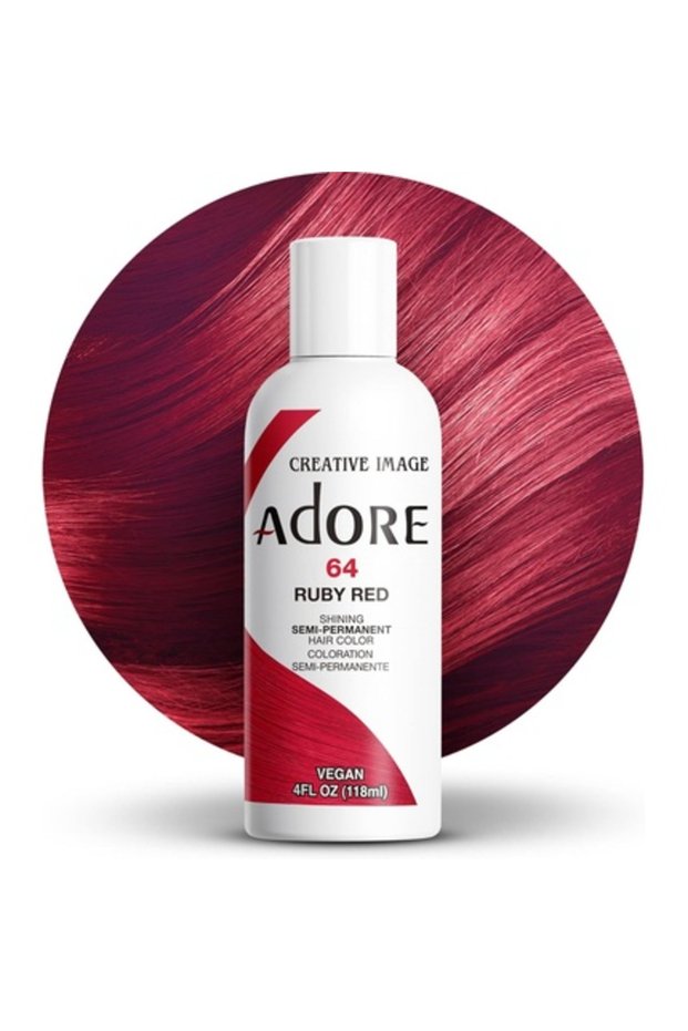 Ημιμόνιμη βαφή μαλλιών, Adore, Ruby Red 118ml