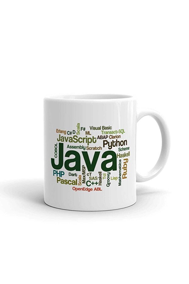 Java Programming Languages Ceramic Imported Porcelain Ceramic Mug Cup - 1