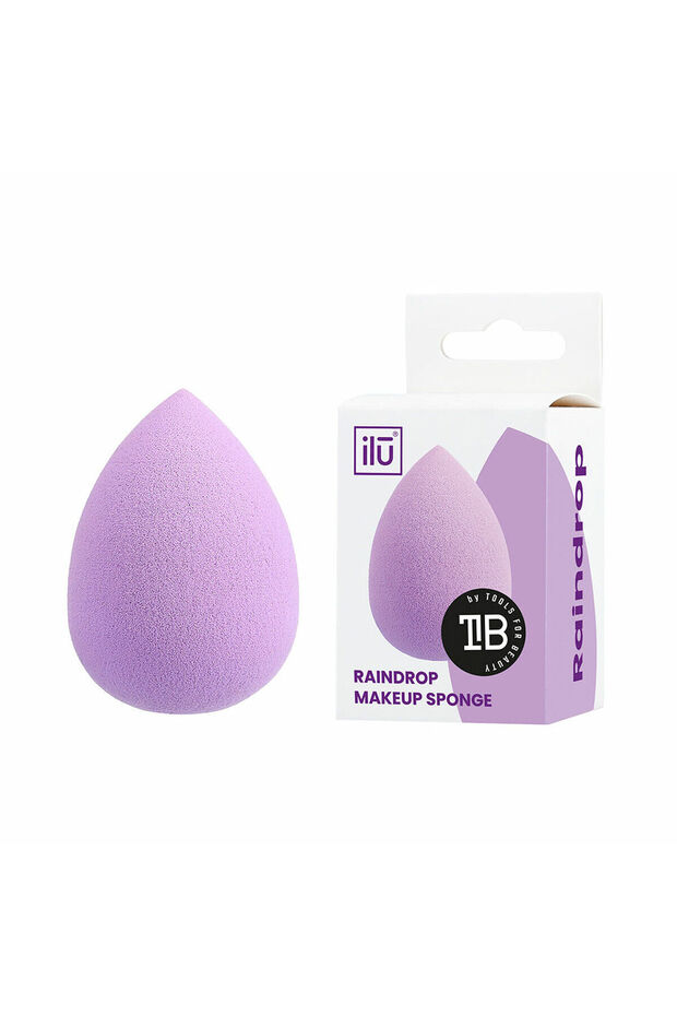 Makeup sponge, Ilū, drop shape, purple - 1