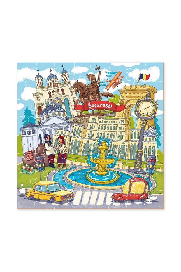 Puzzle 64 pieces, EDU CLASS, Bucharest - 3