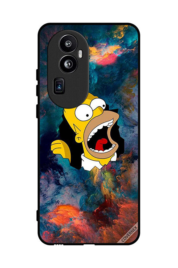 غطاء حماية لهاتف Oppo Reno 10 Pro Plus Simpson