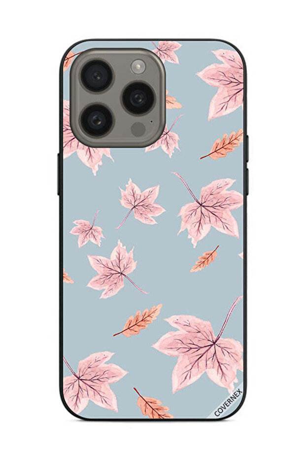 غطاء حماية لهاتف Apple iPhone 15 Pro Max - أوراق الخريف