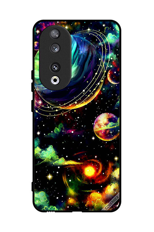 غطاء حماية لهاتف Honor 90، نباتات زحل