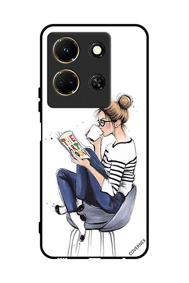 غطاء حماية لهاتف Infinix Note 30 - قراءة كتاب الفن