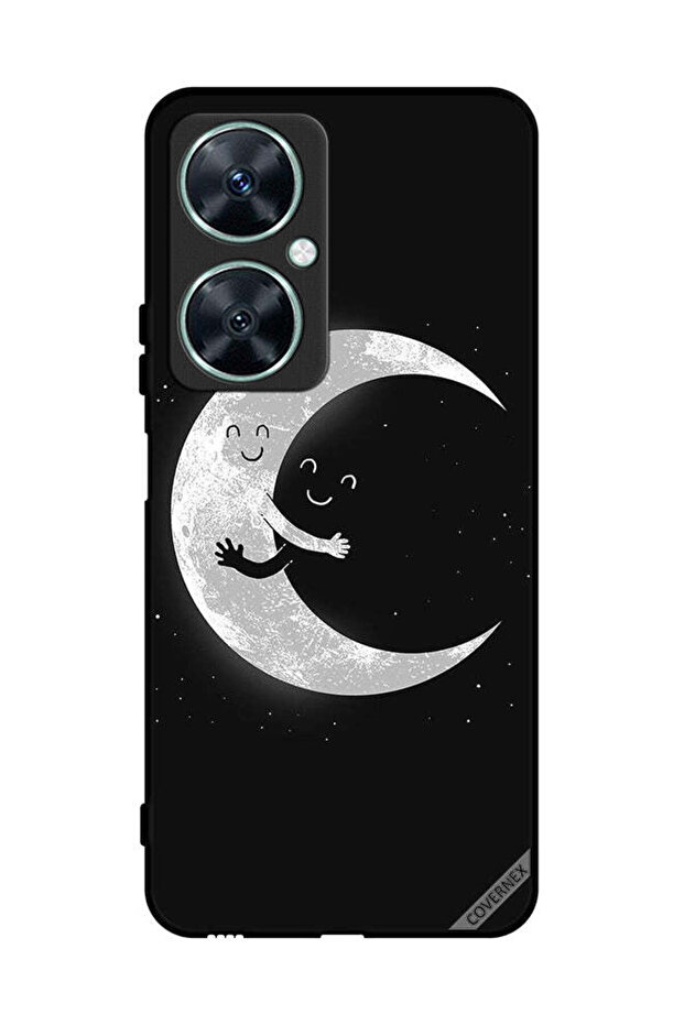 Protective Case Cover For Huawei nova 11i Moon & Dark Sky Hug