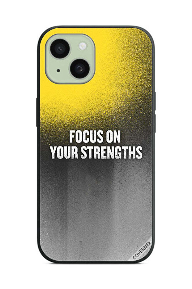 غطاء حماية لهاتف Apple iPhone 15 Plus ركز على نقاط قوتك