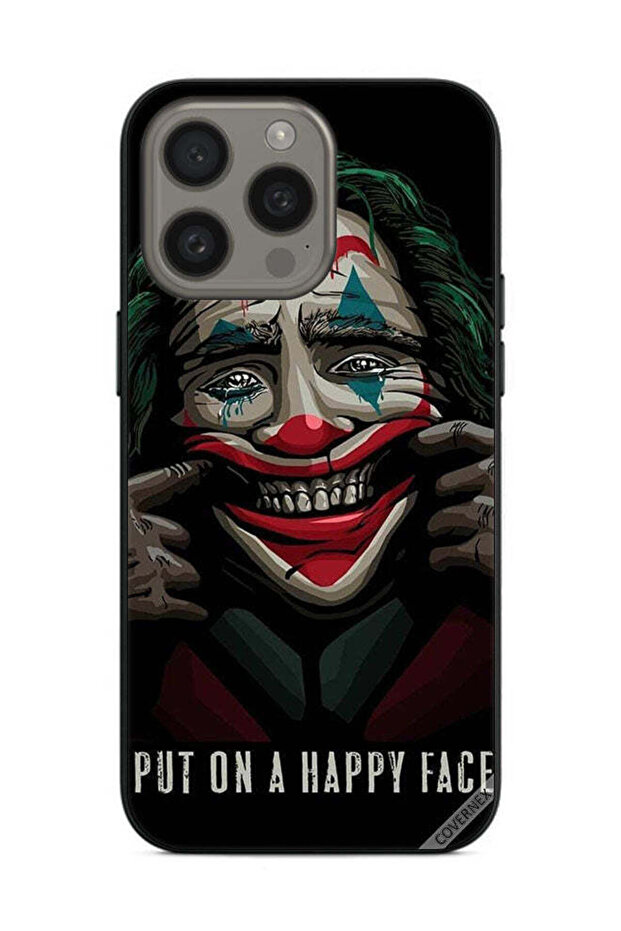 غطاء حماية لهاتف Apple iPhone 15 Pro Max مع وجه سعيد