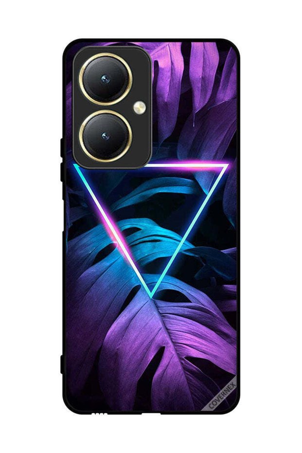 غطاء حماية لهاتف vivo Y27 4G مثلث الإضاءة