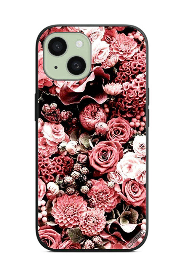 غطاء حماية لهاتف Apple iPhone 15 Plus - وردي الخوخ