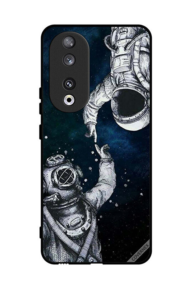 غطاء حماية لهاتف Honor 90 رائد فضاء وغواص