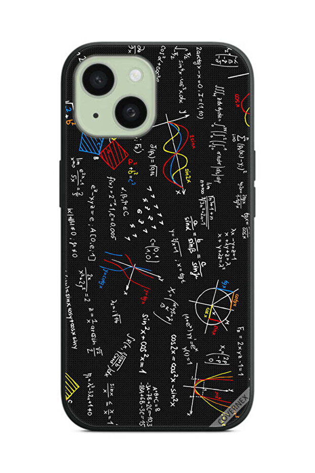 Protective Case Cover For Apple iPhone 15 Plus Maths Mystery