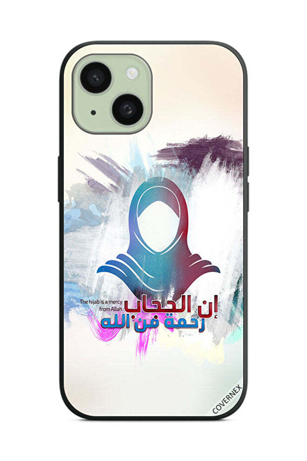 غطاء حماية لجهاز ابل ايفون 15 بلس الحجاب رحمة