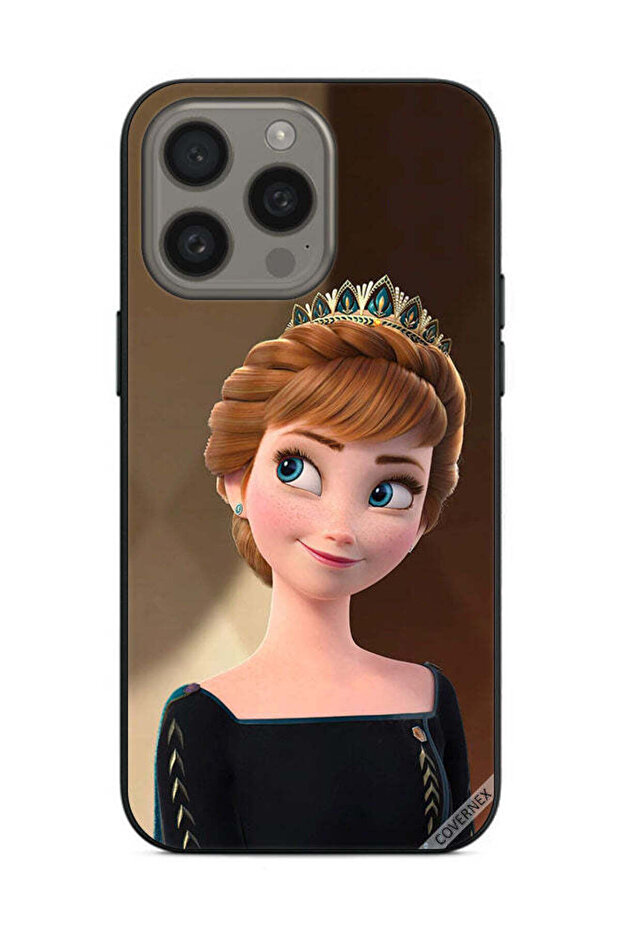 غطاء حماية لهاتف Apple iPhone 15 Pro Max Frozen Anna
