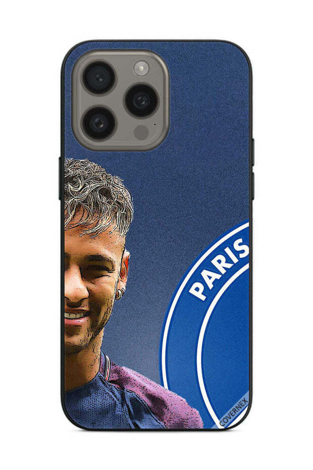 غطاء حماية لهاتف Apple iPhone 15 Pro Max Neymar PSG