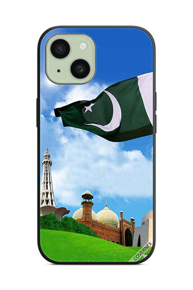 غطاء حماية لجهاز Apple iPhone 15 Plus أخضر باكستاني