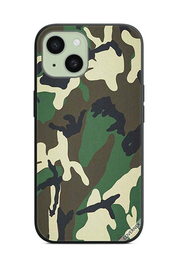 غطاء حماية لهاتف Apple iPhone 15 Plus بنمط مموه (3)