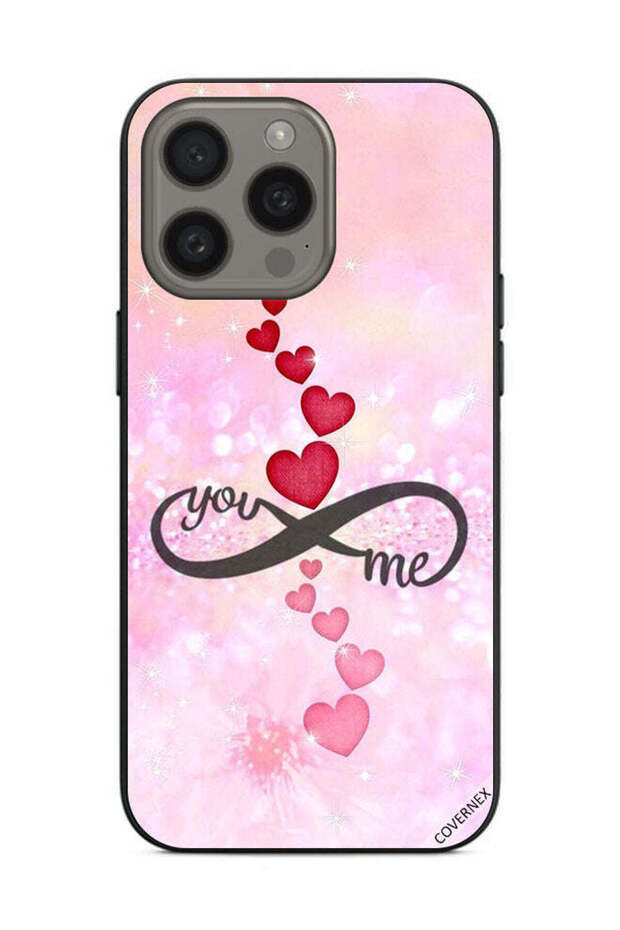غطاء حماية لهاتف Apple iPhone 15 Pro Max You And Me