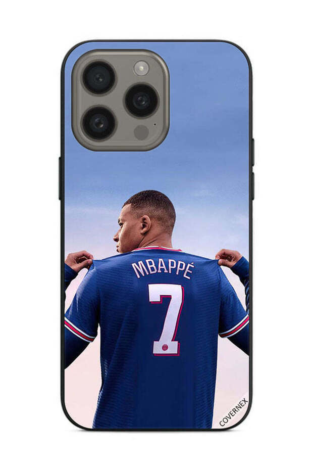 غطاء حماية لهاتف Apple iPhone 15 Pro Max كيليان مبابي