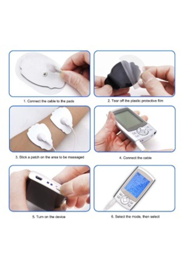 Electrostimulation / Physiotherapy Massager, 24 Programs - 6