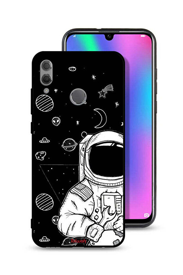 غطاء حماية لهاتف Honor 10 Lite بتصميم رائد فضاء