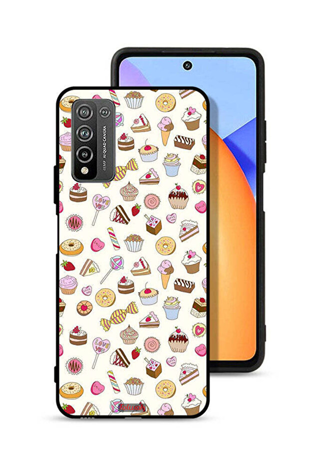 Honor 10X Lite Protective Case Cover Pattern Of Favorite Items