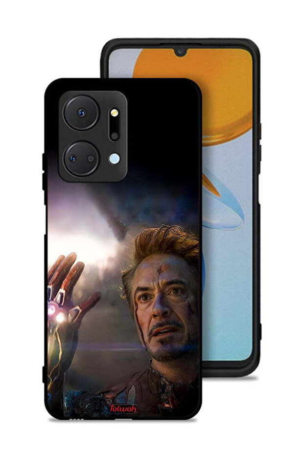 غطاء حماية لهاتف Honor X7a - أنا الرجل الحديدي