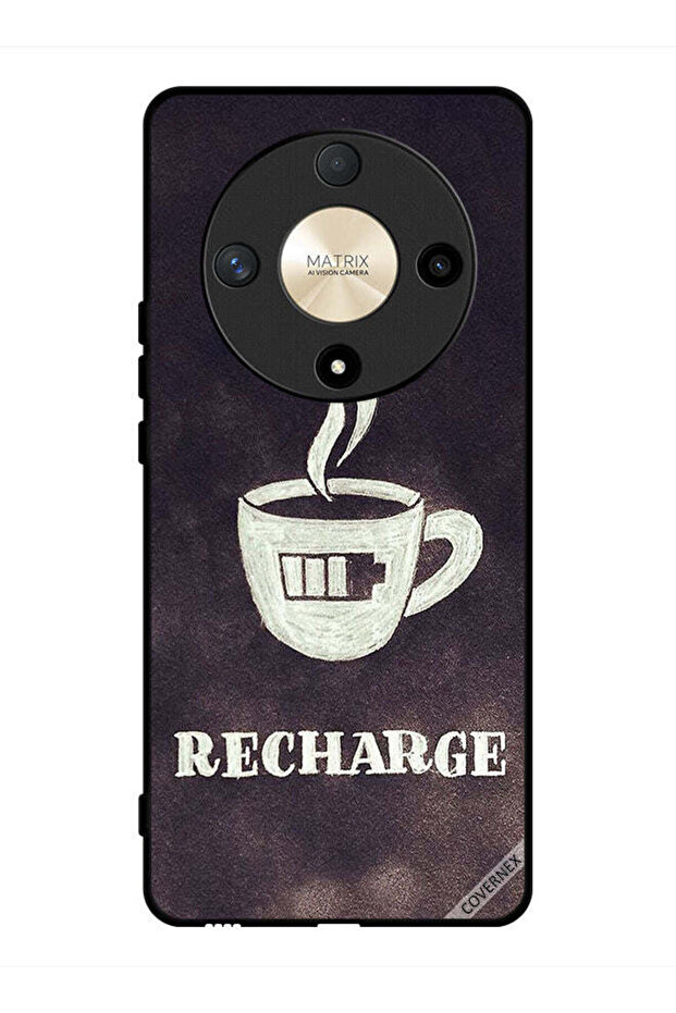 غطاء حماية لهاتف Honor X9b Coffee Recharge