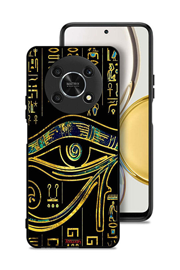 غطاء حماية لهاتف Honor X30 5G بتصميم عين فنية