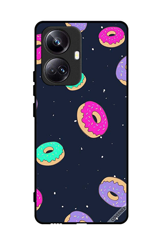 غطاء حماية لهاتف Realme 10 Pro Plus Donuts