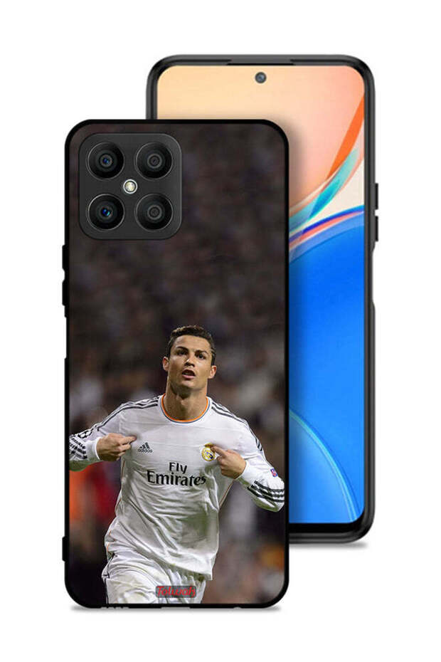 غطاء حماية لهاتف Honor X8 4G كريستيانو رونالدو